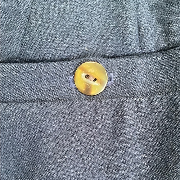 Talbots Navy Wool Women's Skirt - Picture 3 of 7